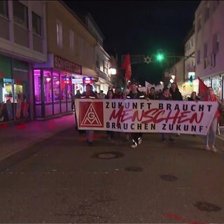 Einschleife Demo Bosch in Bühl NEU