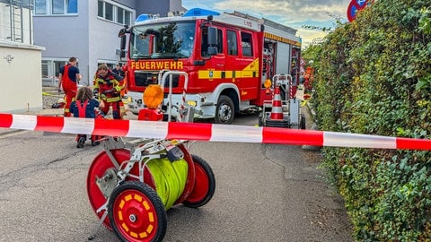 Feuerwehreinsatz in Bruchsal