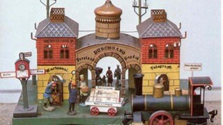 Märklin Bahnhof mit Storchenbein