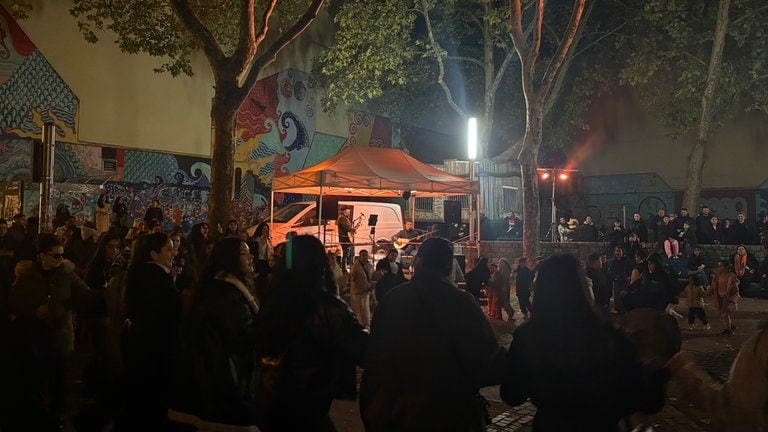 Das Kulturfestival "Nachtwandel" im Mannheimer Stadtteil Jungbusch