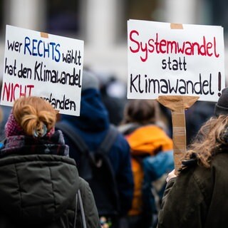 Demonstration von Fridays for Future: Das Thema Klimawandel ist für weniger Jugendliche wichtiger als noch 2021.