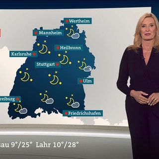 Wetterreporterin Claudia Kleinert