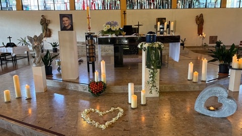 Der bei einem Messerangriff getötete Student Marius Dick wird in Landstuhl beigesetzt