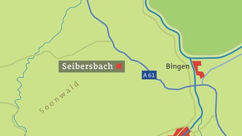 Karte von Seibersbach