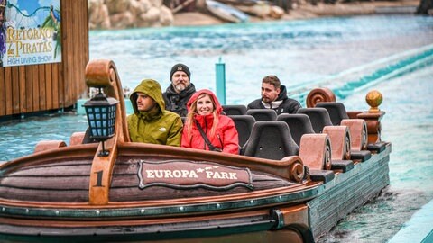 Fahrgeschäft mit Wasser: Der Europapark plant eine neue Touristattraktion im Elsass. Sie soll Europa-Vallée heißen und viel Grün und Ruhe bieten. 