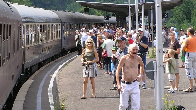 Impressionen der 15 Jahre Eisenbahn-Romantik-Sonderfahrt