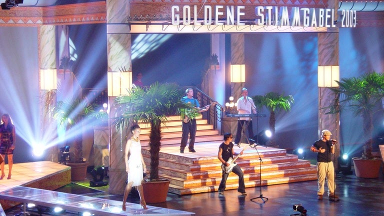 Die Halle war für einige Highlights bekannt. Auch für die TV-Show "Die Goldene Stimmgabel".
