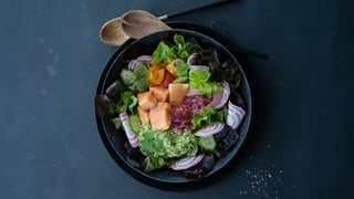Salatbowl "Regenbogen"
