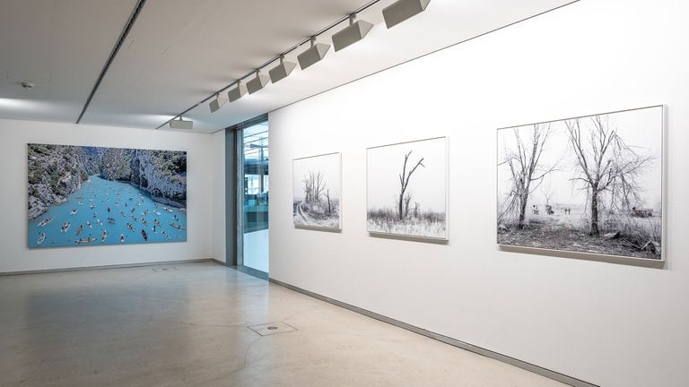 Ausstellungsansicht: Maxim Dondyuk und Rainer Zerback