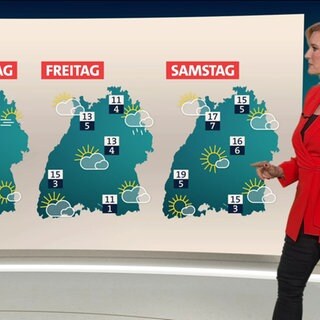 Wetterreporterin Claudia Kleinert