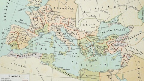Vom heutigen Großbrittanien bis nach Ägypten: Um das Jahr 14 n. Chr. erstreckte sich das Römische Reich über weite Teile des europäischen Kontinents und darüber hinaus. Spuren der alten Römer finden sich noch heute in ganz Europa und zeugen von gemeinsamen kulturellen Wurzeln