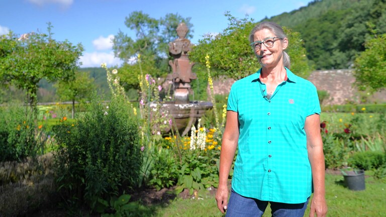 Mallberg Schlossgärtnerin Christiane Wagner