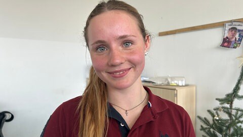 Schülerin Marlene Reiser von der Comenius Ganztagsrealschule an der Merkur Akademie in Karlsruhe