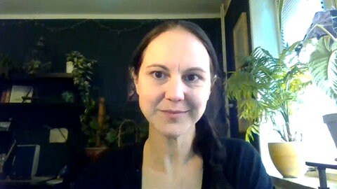 Jeanette Kollien, Trägerin des Hans Bausch Sonderpreises.  Sie hat untersucht Nachhaltigkeit bei Soziale Medien, also ob sie an künftige Generationen denken.