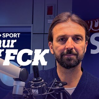 Thomas Hengen bei seinem Besuch im Podcast-Studio von "Nur der FCK".
