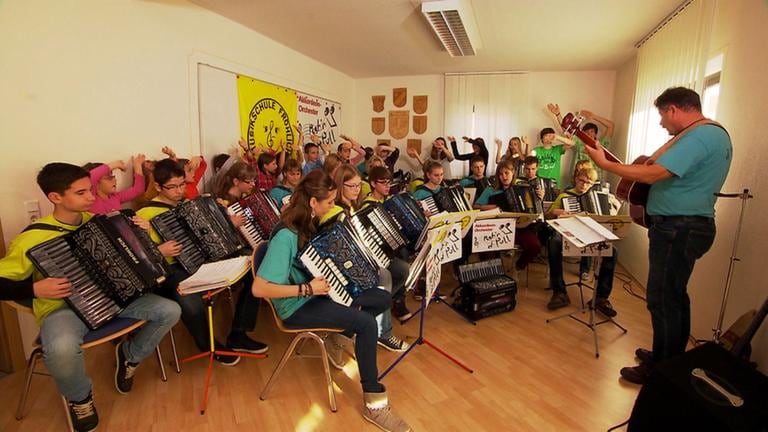 Das Push’n Pull Akkordeon-Orchester