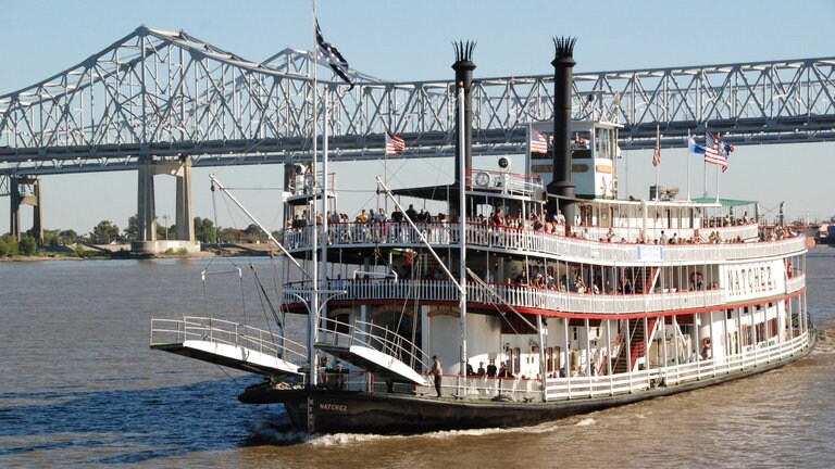 Mississippidampfer in New Orleans