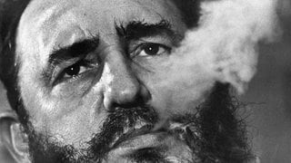Der kubanische Premierminister Fidel Castro
