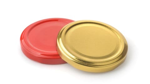 Deckel und Verschlüsse gehören in die Gelbe Tonne