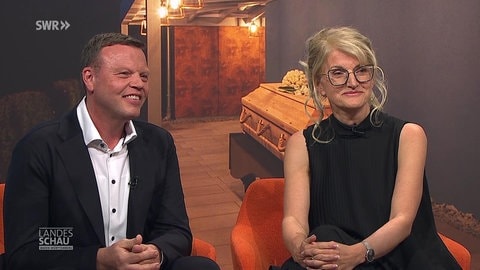 Bestatterehepaar Sandra und Jochen Lutz