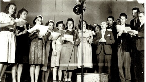 Der Kammerchor von Radio Stuttgart 1947
