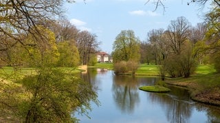 Frühling im Fürst-Pückler-Park Branitz in Cottbus