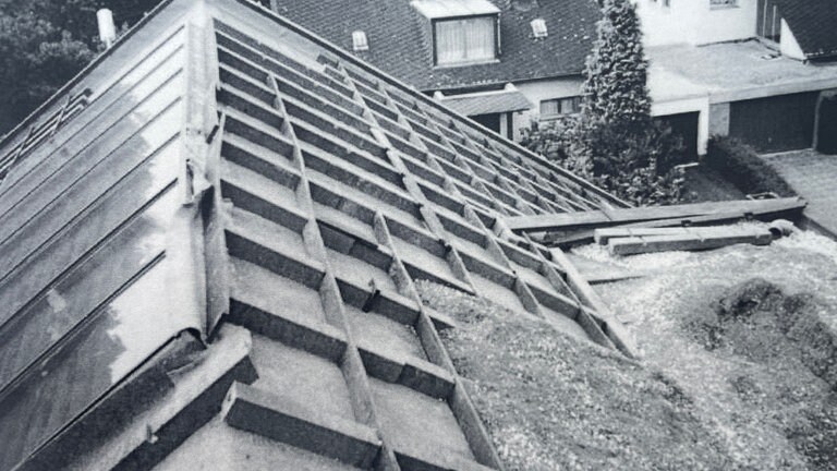 Das Haus von Johannes Hill im Jahr 1997.