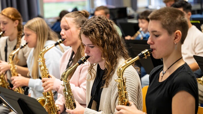 SWR Regiotour: SWR Big Band Workshop mit Schülerinnen und Schülern aus Schwäbisch Gmünd