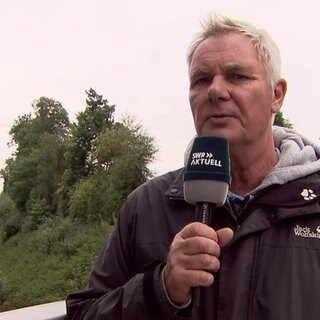 Gerald Pinkenburg vor Ort