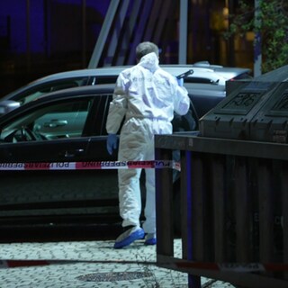 Tödliche Schüsse in Ludwigshafen Maudach in der Nacht auf Samstag. Die Polizei ermittelt.