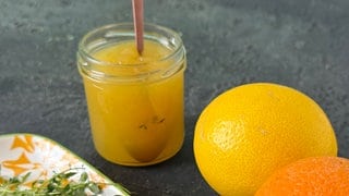 Zitrusgelee mit Zitronenthymian