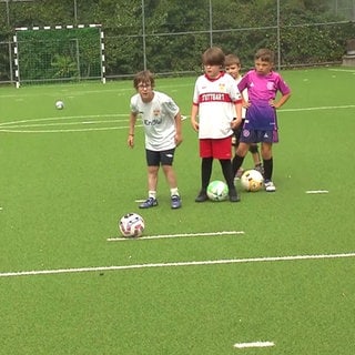 Fußballgruppe für Kinder mit Handicap
