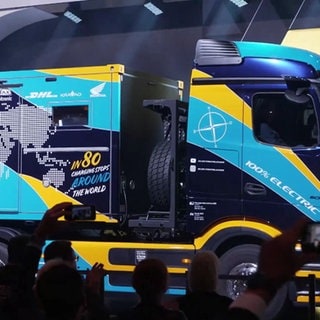 Ein neuer E-LKW wird auf der IAA vorgestellt