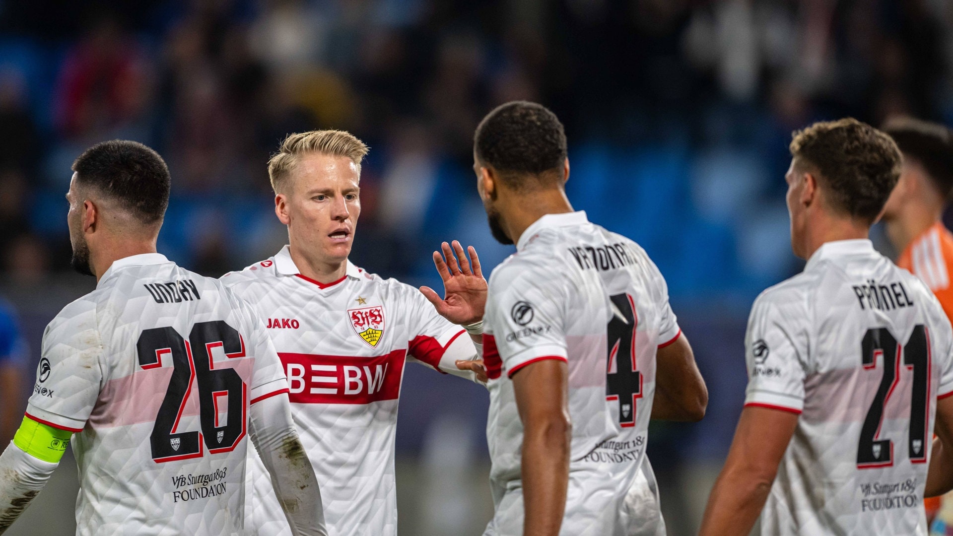 VfB Stuttgart setzt sich bei Slovan Bratislava durch