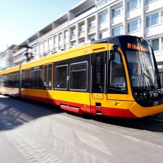 S-Bahn der Albtal-Verkehrsgesellschaft AVG
