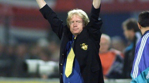 Der Triumph im Rotterdamer Stadion "De Kuip" war auch eine große Genugtuung für VfB-Trainer Winnie Schäfer.