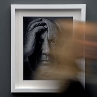 Ein Foto von Pablo Picasso: Ab Mai sind im Lindauer Museum Cavazzen Zeichnungen und Keramiken von ihm zu sehen.