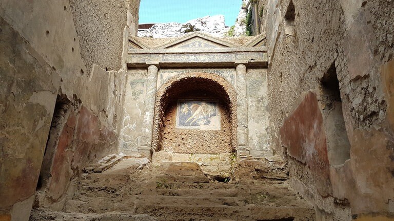 Badeanstalt in Pompeji