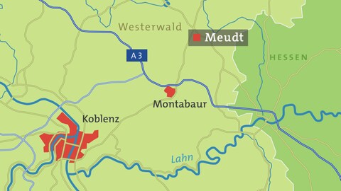 Karte von Meudt
