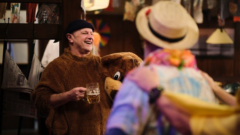 Toni bei der Fasnet im Löwen