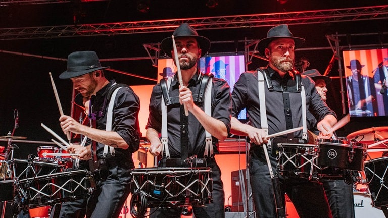 Das Percussion-Ensemble „Die Schlagzeugmafia“
