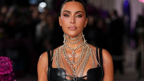 Der Realitystar Kim Kardashian bei einer Premiere, 2025
