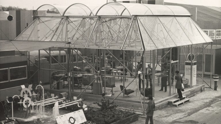 Gläsernes Studio Maimarkt Mannheim 1972