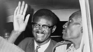 Patrice Lumumba, der erste frei gewählte Premierminister des Kongo