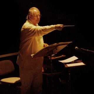 Karlheinz Stockhausen bei den Donaueschinger Musiktagen 1999