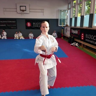 Mariel Goethe aus Schriesheim ist Nachwuchshoffnung in Karate