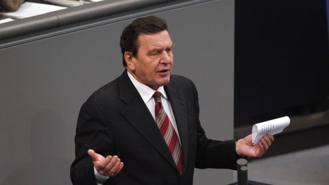 Bundeskanzler Gerhard Schröder 2003