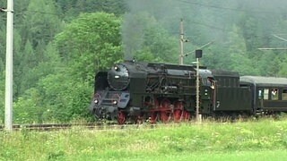 Auf freier, grüner Strecke