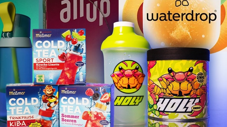 Wasser mit Geschmack: Wie gesund sind Air Up, Holy und Co.?