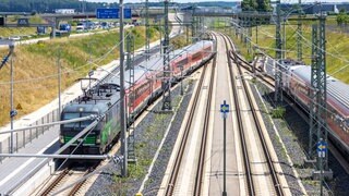 Der RE200 steht am Bahnhof in Merklingen. Für den ländlichen Raum wäre Stuttgart 21 ein Gewinn.